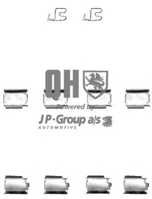JP GROUP 1263650319 -  Комплектующие, колодки дискового тормоза